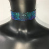 Fashion Metal Sequins Chokers Necklace Jewelry Women Statement Choker Wedding Necklace Jewelry Accessories For A Gift