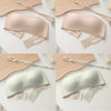 4PCS Women Strapless Bra Seamless Tube Tops Breathable Wireless Wedding Brassiere Push Up Bras Sexy Female Lingerie Invisible