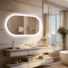 LUVODI Backlit Lighted Bathroom Mirror LED Bedroom Vanity Mirror Salon Mirror with Touch Sensor Dimming Defog IP44