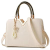 Women Handbag Patchwork Shoulder Messenger Office Work PU Leather Female Bag Ladies Luxury Fashion Elegant