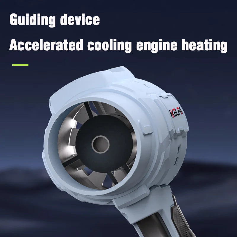 2000W  Electric Turbo Blowers 200m/s Jet Fan Portable Handheld Powerful Air Blower Violent Car Dryer Makita 18v Electric tool