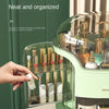Transparent Desk Makeup Organizer Box Large Capacity Cosmetic Jewelry Storage Drawer Bathroom Dressing Table Sundries Container