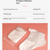 100PCS Transprent Disposable Foot Bags Detox SPA Covers Pedicure Prevent Infection Remove Chapped Foot Care Tools Bath Wipe