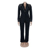 Customized 2 Piece Women Sets Plus Size Dashiki African New Arrival Matching Two Pieces Sets Blazer Coat Top Pants Suits Outfits