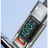 Toocki Type C to Type C Cable 100W PD Display Fast Charging Charger USB C to USB C Transparent Cable For Xiaomi Macbook
