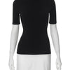 Tossy Summer Female Contrast Mini Dress Casual High Waist Short Sleeve Sexy Skinny Patchwork Bodycon Dress Women's Mini Dress