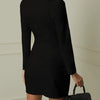 Women Blazer Elegant Office Lady Dress Long Sleeve Black White Spring Summer Female Causal Fashion  Large Size Suit