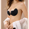 Invisible Push Up Bra for Women Backless Strapless Bra Seamless Front Closure Bralette Underwear Silicone Self-Adhesive Bra Pads