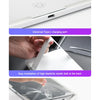 Car Interior Mirrors Sun Visor Plate LED HD Makeup Mirror for Girls Women Rechargeable Fill Light Universal Thin Vanity Mirror