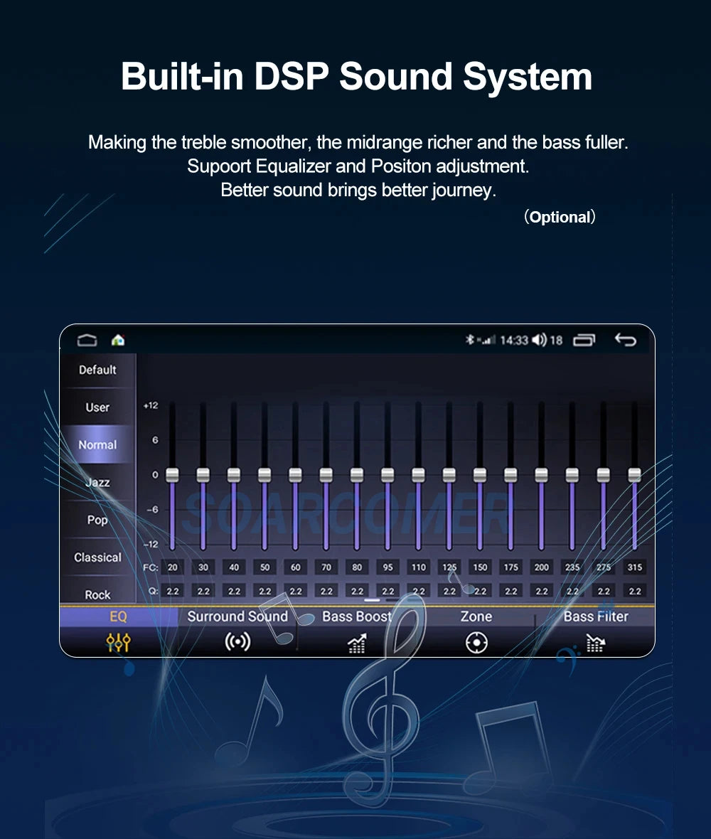 Android 14 Carplay Auto 4G+WiFi DSP For Suzuki Grand Vitara 2005-2015 Car Radio Multimedia Video Player GPS Head Unit Stereo BT