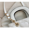Red Love Patent Leather Bright Surface Handbag High-end Design Sense Wedding Bag Women's New Fashion All-matching Crossbody Bag