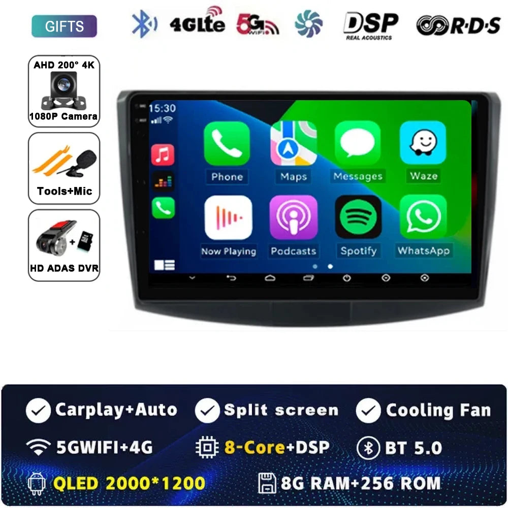 Android 14 For Volkswagen VW Passat B6 B7 CC 2007-2016 Carplay Radio Multimedia Player Auto Car Radio WIFI 4G GPS DSP48EQ 2din