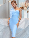 formal Women's Bandage  prom  Dress  guest Black Bow Elegant Wedding Party Evening Midi Club  cocktail Dresses Bodycon luxury