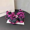 Black Platform Women's Sneakers 2024 Spring Lace-Up Thick Bottom Vulcanize Shoes Woman Pu Leather Breathable Sports Shoes Ladies