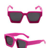 White glasses, women's and men's sunglasses, summer sunshade, windproof, and color changing glasses