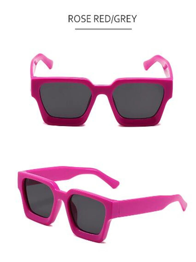 White glasses, women's and men's sunglasses, summer sunshade, windproof, and color changing glasses