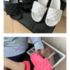 Ladies Magic Sticker Flat Slippers 2025 Summer New Designer Luxury Sandals for Women Elegant Home Flat Slippers Zapatos De Mujer