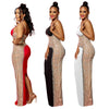 Sexy Summer Women Clothing Mesh Transparent Strap Long Dress One-piece Chic Style Mid-waist Length