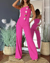 Elegant Jumpsuit for Women Dressy Sexy Off Shoulder Wide Leg Pant Suit One Piece Party Outfits