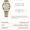 POEDAGAR Luxury Elegant Watch for Women Waterproof Luminous Date Ladies Watch Stainless Steel Quartz Women's Watches Girl Reloj