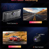 K2 Pro 11.3" Car DVR 4K Camera Wireless Carplay Android auto Ai Screen Dash Cam Dual Len Video Recorder GPS Navigation Dashboard