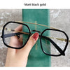 -1 -1.5-2-2.5-3 Double Beam Square Myopia Glasses  Men Women Retro  Anti Blue Ligh Nearsighted Prescription  Computer Eyeglasses