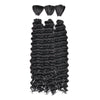 Synthetic Bulk hair for Braiding Wet and Wavy Micro Braiding No Weft Faux Deep Wave Braiding Hair Extensions for Box Boho Braids