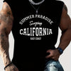 Summer Tank Top Men Gym Fitness Train Clothing Mesh Fabric Quick Dry Body Building Sleeveless Top Fashion Sport Basketball Vest