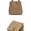 CHCH Women's Tote Bag New Steel Embossed Handheld Bun Mother Shopping Bag