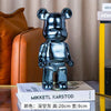 20/28/35cm Aesthetic Bear Figure Stautes Ceramics Violent Bear Figurines Sculptures Decor Luxury Room Decorations Home Ornament