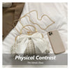 Glittering Chain Plaid Pattern Evening Bag For Women Bow Decor Shoulder Bag, Fashionable Elegant Clutch, Women‘s Crossbody Bag