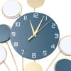 Large Wall Clock Without Drilling Battery Operated Silent, Hot Air Balloon Decor, Simple Clock