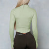 Women BUM New Sculpting Jacket Running Elasticity Yoga Jacket Slim Top Coat Women's Sports Jacket Gym Long Sleeves Women Zipper