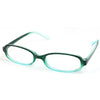 New Y2K Style Retro Blue Green Square Small Frame Glasses Frame Women's Anti Blue Light Glasses 2024 Fashion Eyeglasses Frame