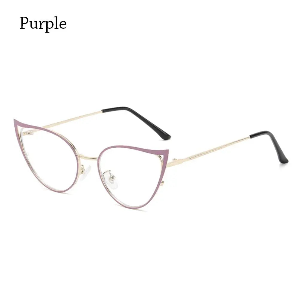 2025 New Cat Eye Anti Blue Light Glasses Women Men Vintage Brand Designer Optical Retro Ins Computer Eyeglasses Clear Spectacle