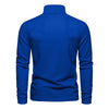AIOPESON Deer Embroidery Men's Polo Shirts Solid Color Long Sleeve Polo Shirts for Men New Spring Social Business Polos Male