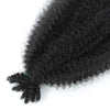 24 inch Kinky Afro Springy Braiding Crochet Hair 18” Marley Kinky Crochet Braids Hair Soft Afro Kinky Twist Crochet Braid Hair