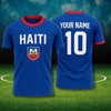 2026 New Haiti Football T-shirts Sports Casual Haitian Soccer Jersey Free Custom Diy Name Tees Gifts Wholesale Sports T Shirts