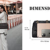 Mobile Phone Shoulder Bag Women's Quilted Handbag Crossbody Bags Vegan Leather Shoulder Bag with Card Slot Adjustable Removable