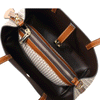 CH Premium Versatile Leather Crossbody Bag Ladies Large Capacity Daily Commuter Tote Bag Letter Print Design Ladies Fashion