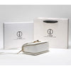 Luxury Designer Bags with High Quality Alligator Printing Leather and Delicate Metal Design Women's Portable Shoulder Bag