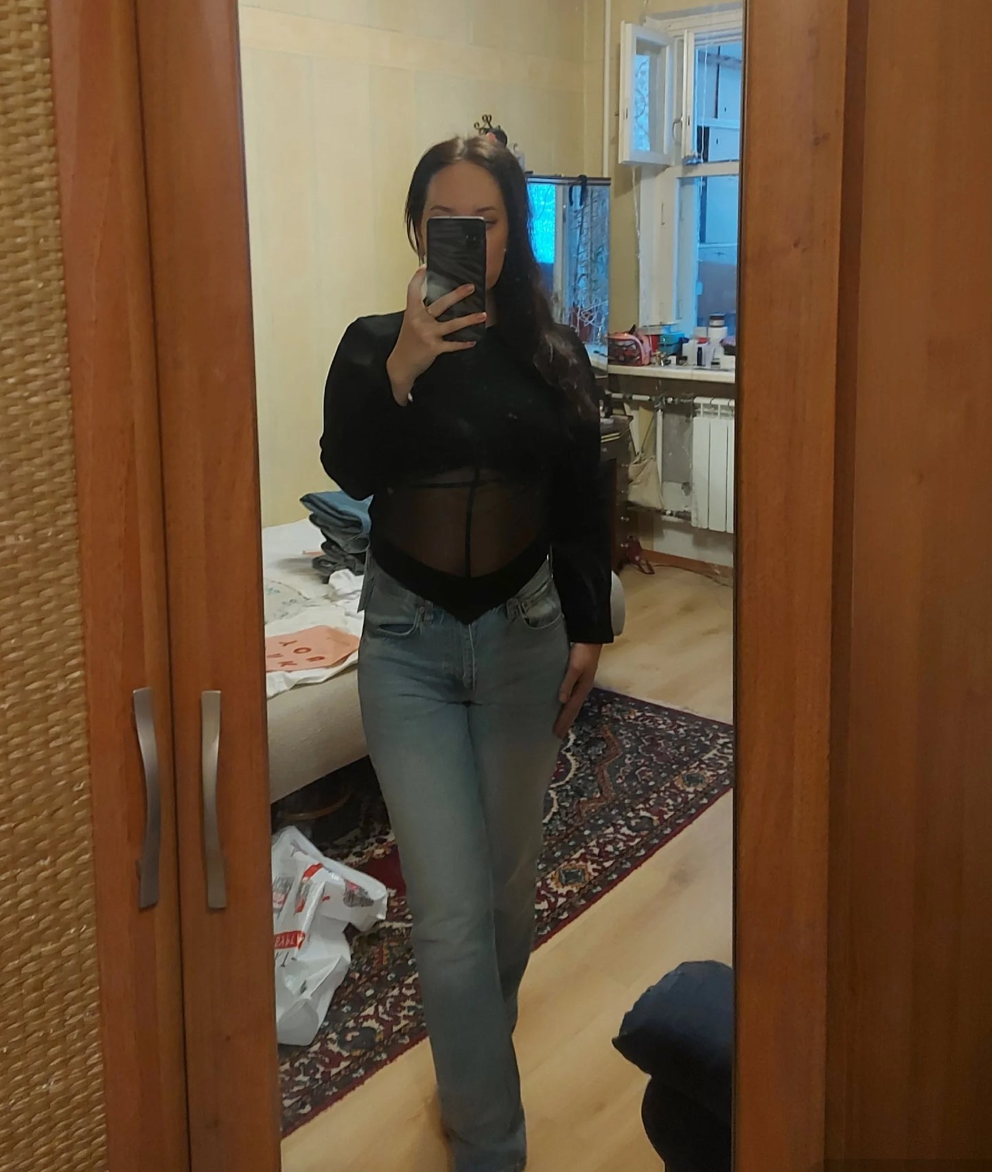 Summer Women T Shirt Girls T-Shirt Woman Clothes Long Sleeve Tops Spring Black Slim Tshirt Female Crop Top Tee Sexy Skinny Y2k