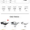 Retro Fashion Punk Square Sunglasses For Women Men Ins Popular Small Frame Silver Sun Glasses Trending Shades UV400 Ladies Eye
