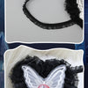 Lolita Gothic One Eye Mask Cosplay Anime Halloween Party Costumes Prop Fancy Dress Christmas Lady Girls Heart Eyewear Xmas Gifts