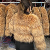 HOOOFUR Faux Fur Coat Women's Jacket Winter Fashion Warm Thick Fox Raccoon Leather Brown Plus Size Especially Fake Fur Cold Coat