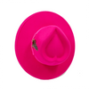 Fedora hat nubuck leather elastic webbing concave top wide brim hat for men and women autumn and winter hat  sombrero hombre