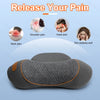 Neck Massager Pillow Cervical Orthopedic Pillow Lifting Traction Relax Hot Compress Vibration Massage Neck Pain Relief