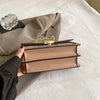 Luxury Purple Women's Single Shoulder Bag Pu Leather Ladies Bag Femme Designer Handbag Purse Flap Messenger Bag Brand Sac A Main