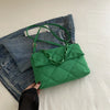 Acrylic Chain Crossbody Square Bags Casual Flap Women Commute Bags Quilted All-match Winter Large Capacity for Girls Shopping