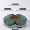Hemorrhoid Mat Health Care Seat Cushion Sciatica Tailbone Bed Sores Donuts Shape Sitting Pain Relief Travel Office Memory Foam